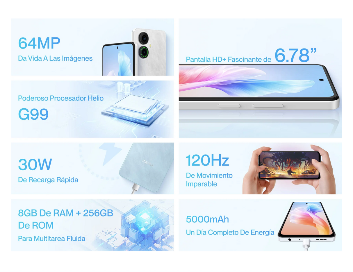 Celular Meizu Note 21 Pro 8gb Ram 256gb Dual Sim Smartphone