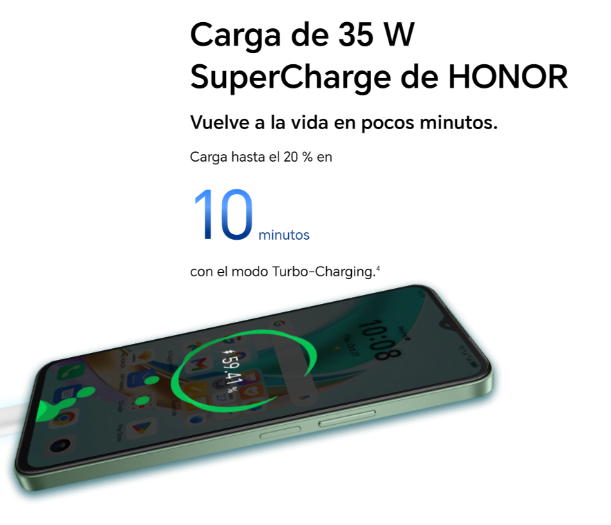 Celular Honor X6b 4gb Ram 128gb Dual Sim Smartphone