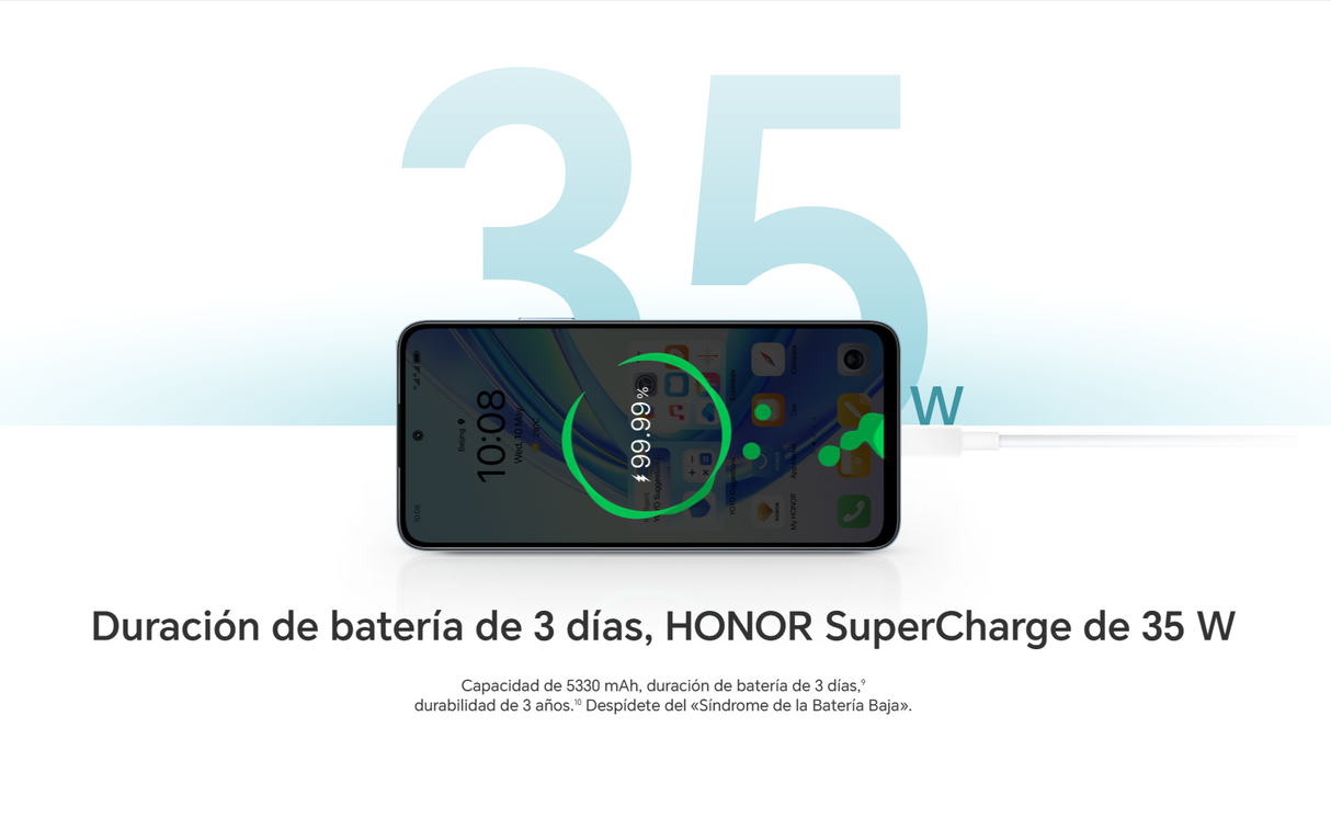 Honor X7b Dual SIM 256 GB verde 8 GB RAM