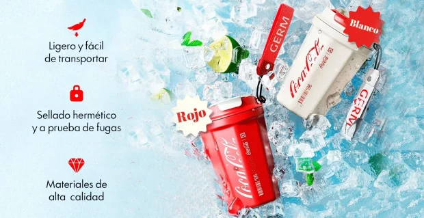 Vaso Térmico Diamond Germ x Coca Cola 390ml / 13 Oz